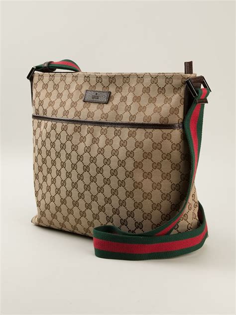 gucci classic crossbody bag|vintage gucci monogram shoulder bag.